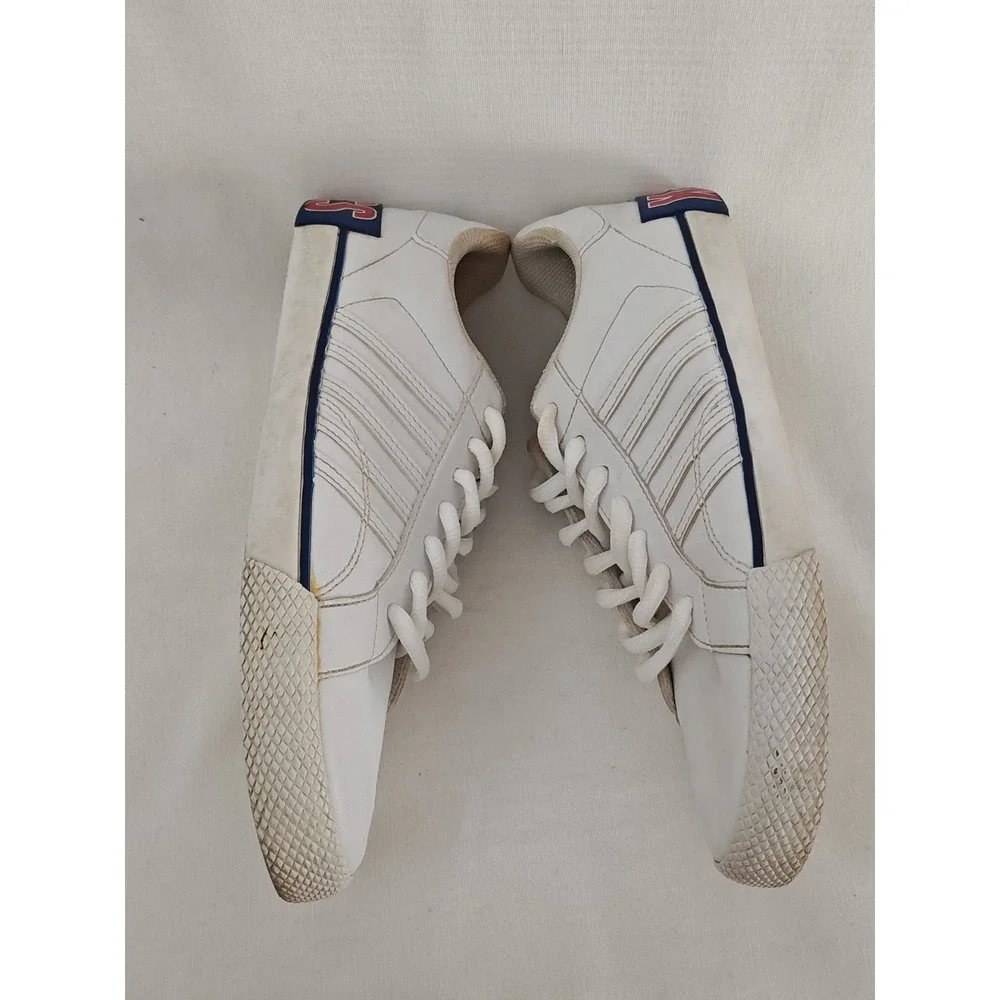 K Swiss Varsity Low Top White Athletic Sneaker Shoes Men's US Size 7 83323-116-M